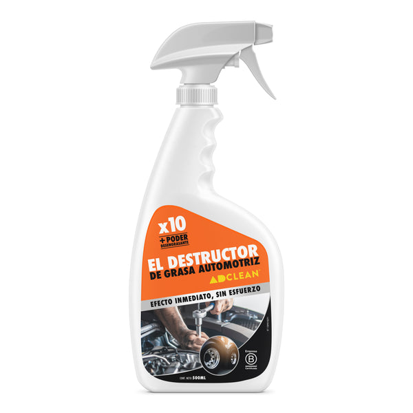 AdClean El Destructor de Grasa Automotriz 500 ML.