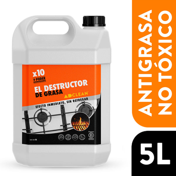 AdClean El Destructor de Grasa 5 Litros