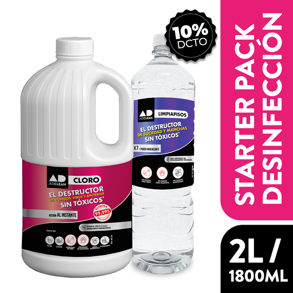 Pack Desinfección Higienizante