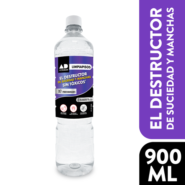 HIGIENIZANTE DE PISOS - DESTRUCTOR DE SUSCIEDAD PROFUNDA 900ml